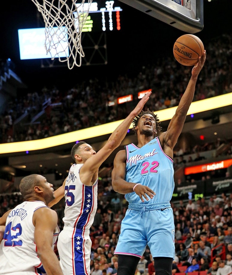 Jimmy Butler in Ben Simmons