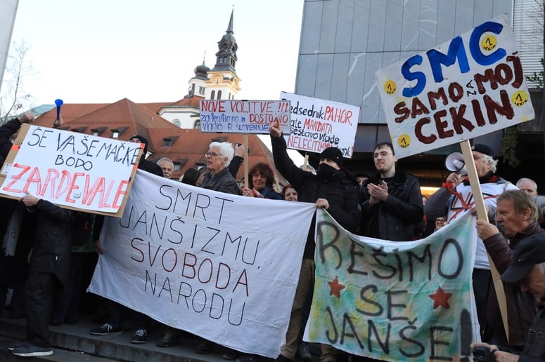 Shod "Proti koaliciji sovraštva v Ljubljani"