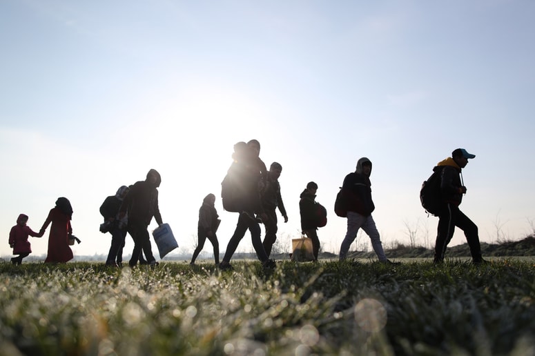 Migranti ob turško-grški meji