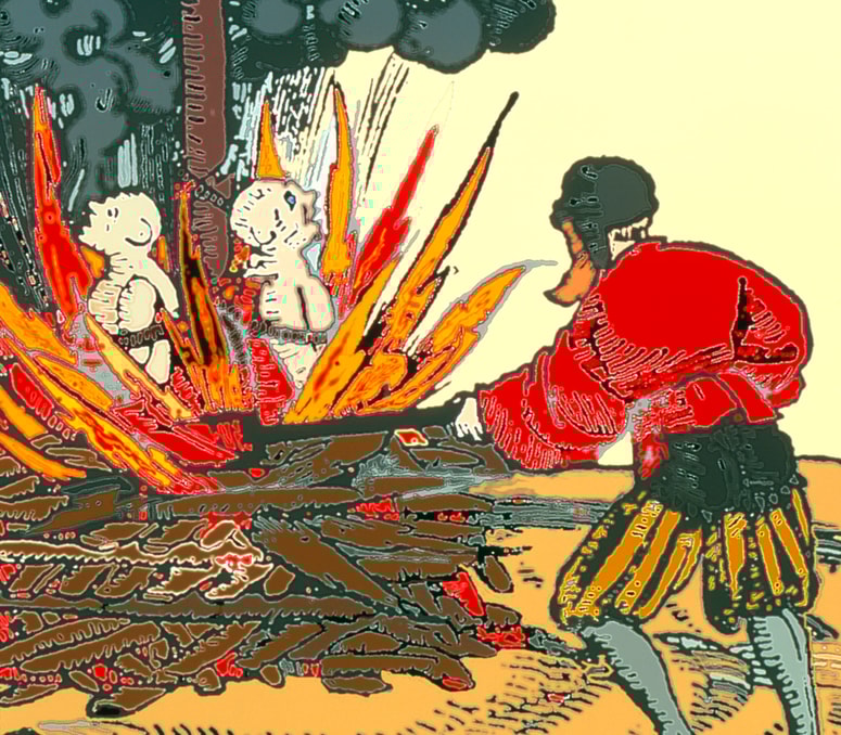 Med 14. in 17. stoletjem je morila črna smrt. V srednjem veku so prenašalce kuge zažgali. 