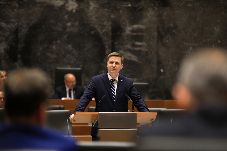 Predsednik državnega zbora Igor Zorčič