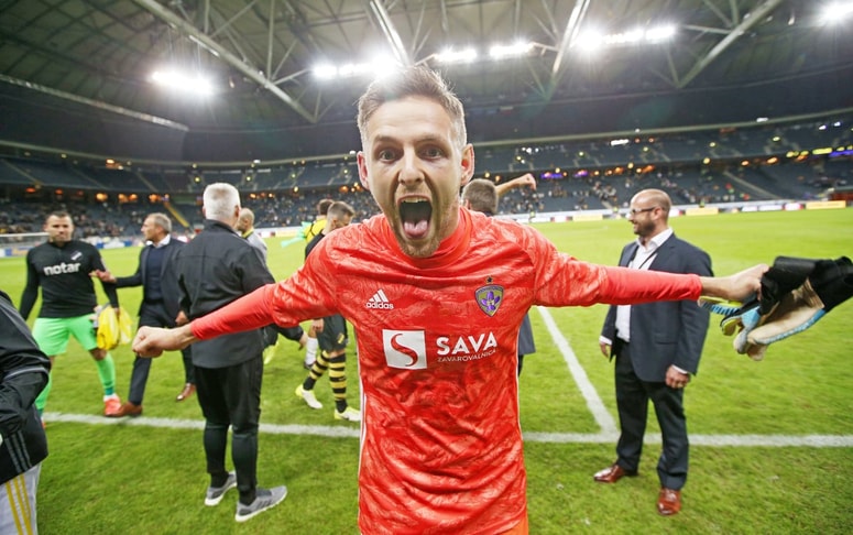 Tako se je Kenan Pirić lani veselil v kvalifikacijah za ligo prvakov v Stockholmu, zdaj naj bi izrazil željo za selitev.