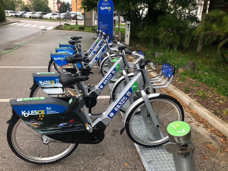 Nova postajališče za KolesCe - Spodnji grad 