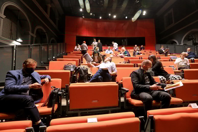 Ena od možnosti je tudi stečaj ali ukinitev Športnih objektov Maribor, je poudaril Samo Peter Medved (desno). 