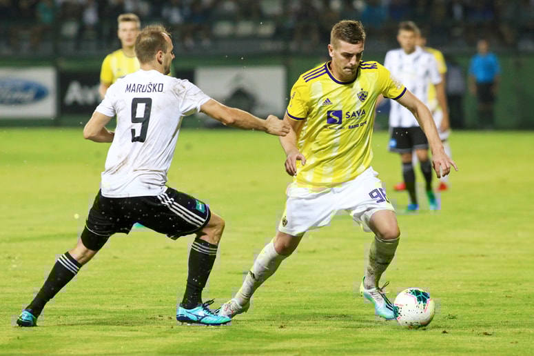 Matic Maruško bo na domačem igrišču skušal znova uspešno ustavljati napadalce Maribora. Katerikoli že bodo. 