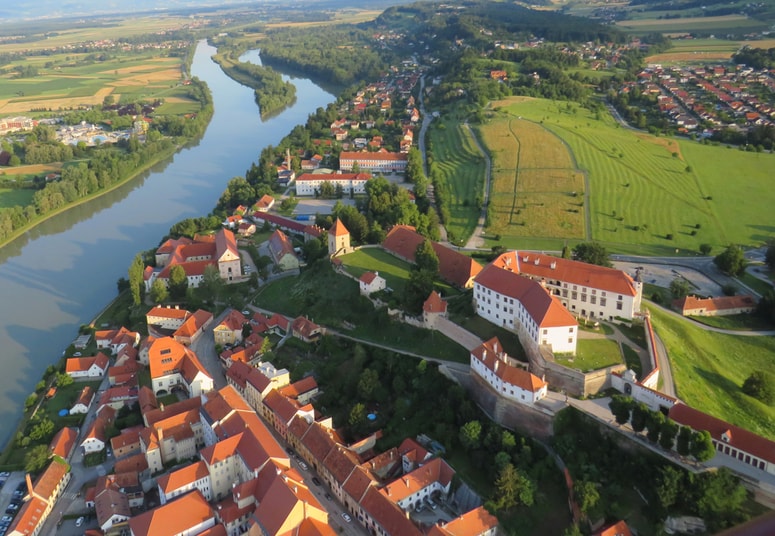 Z balonom nad Ptujem 