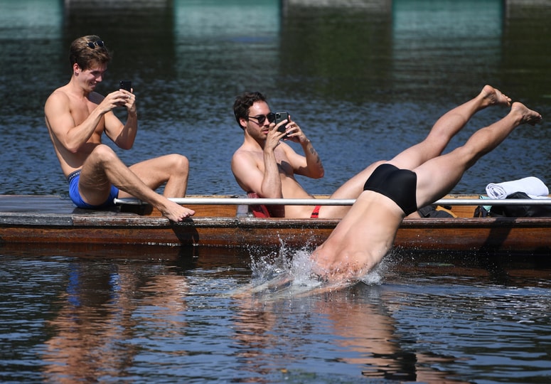 Vročina v Veliki Britaniji 