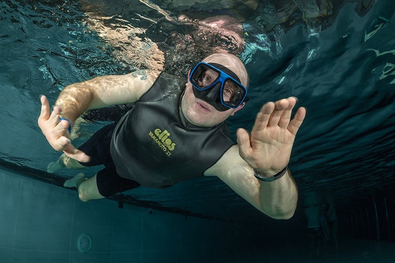 Aleš Povše, potapljač, ki je zaradi skoka v vodo ostal tetraplegik 