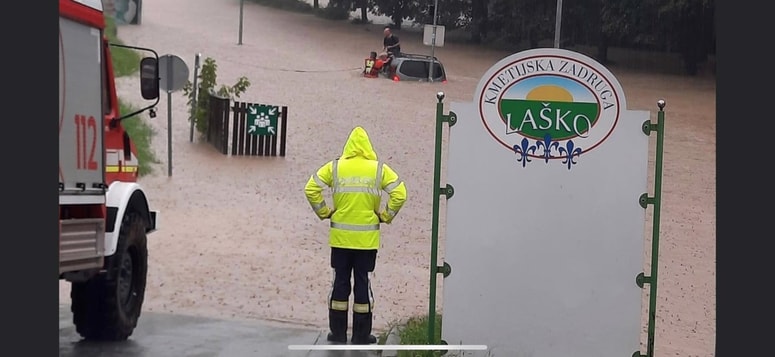 Poplava, Laško 
