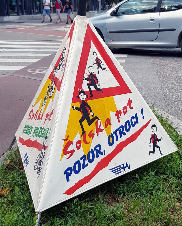 Otroci so v prometu še posebno ranljivi. 