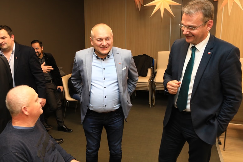 Franc Kangler in Marjan Podobnik