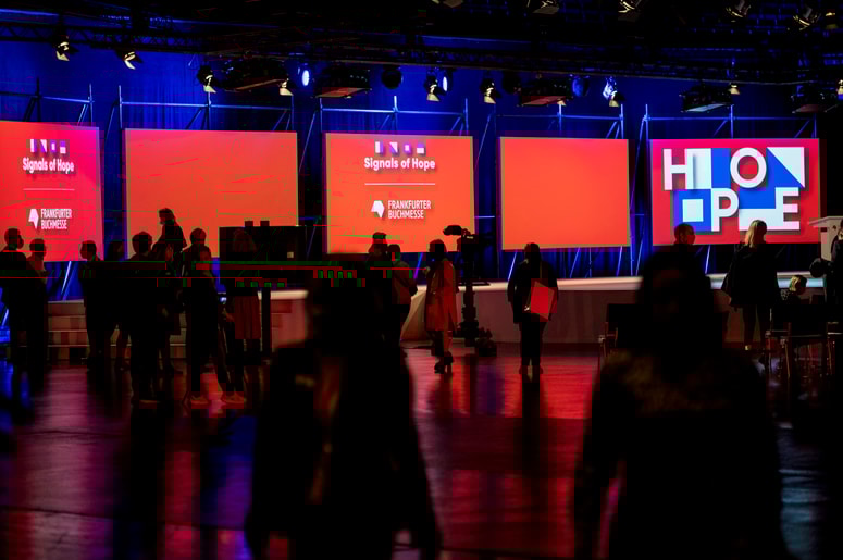 Glavna fotografija članka:Frankfurtski knjižni sejem: Običajnih stojnic s knjigami ne bo