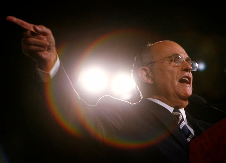 Rudy Giuliani je odvetnik ameriškega predsednika Donalda Trumpa