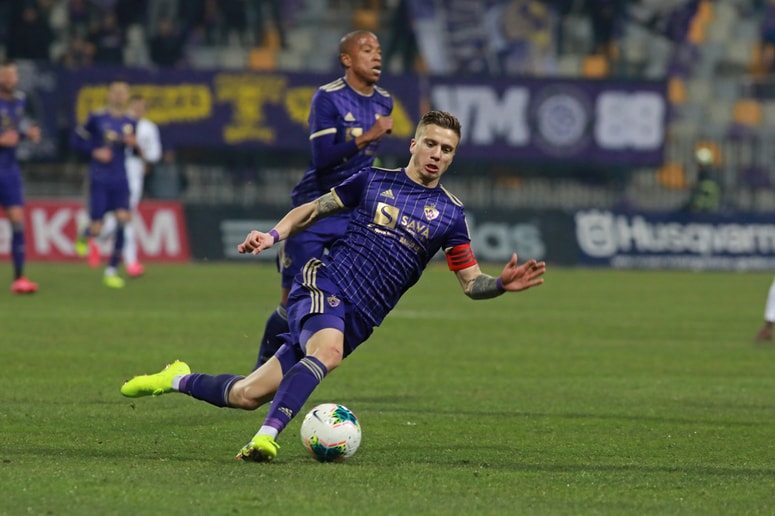 Operacije ne bo potreboval, bo pa prvi napadalec Maribora po poškodbi gležnja okreval štiri tedne. 