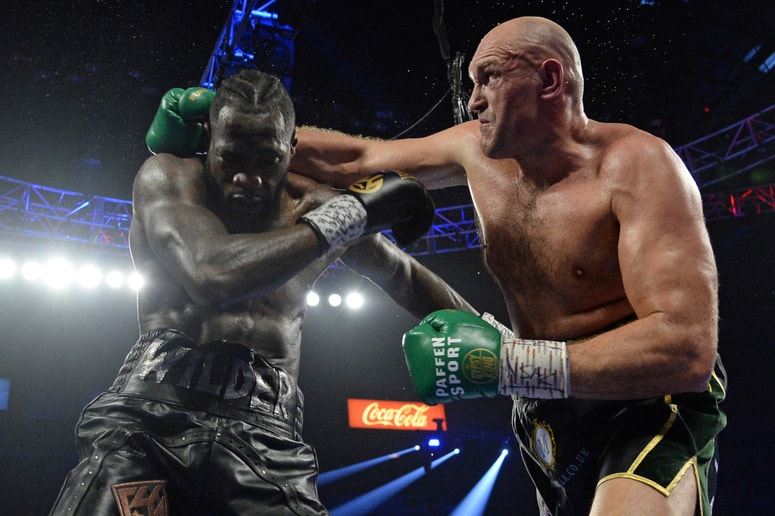 Glavna fotografija članka:Fury in Wilder poleti ne bosta še tretjič prekrižala pesti