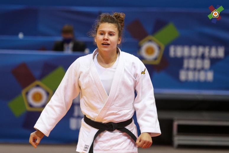 Metka Lobnik, mladinska evropska prvakinja v kategoriji do 78 kilogramov, bronasta med dekleti do 23 let 