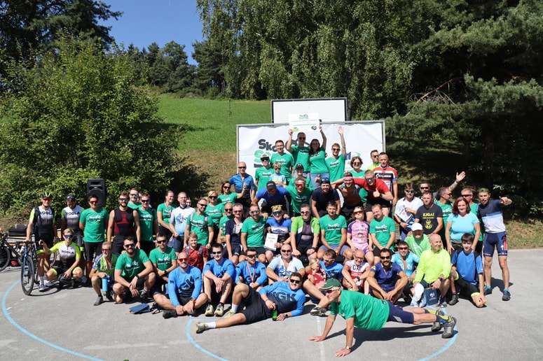 Udeleženci letošnjega Skoka na Strojno 