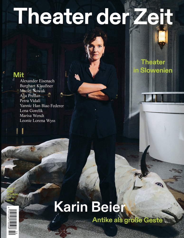 Naslovnica oktobrske številke revije
 