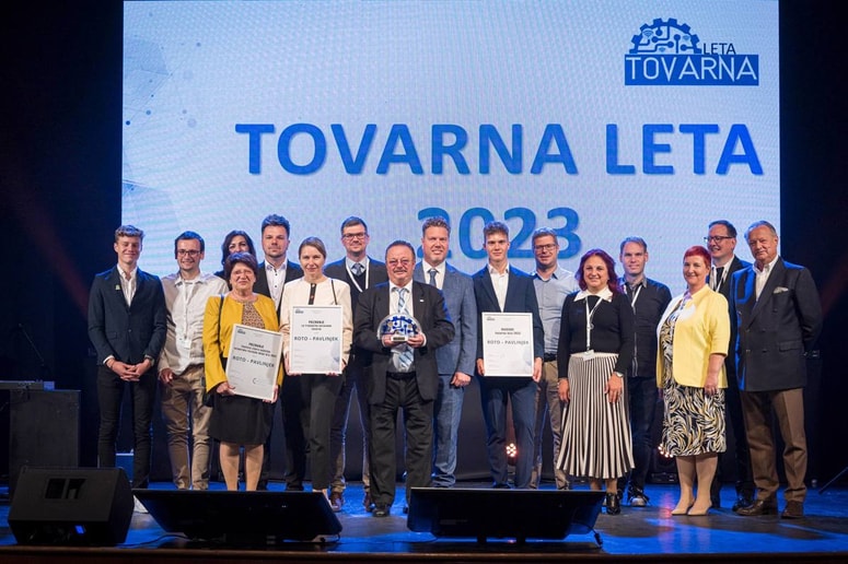 Družinsko podjetje Roto - Pavlinjek, zmagovalec zaključnega izbora Tovarna leta 2023