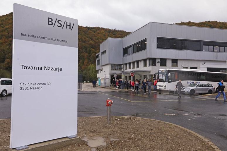 BSH Nazarje: "Znano je, da naše podjetje deluje v panogi, kjer je sezonska krivulja že vrsto let stalnica."