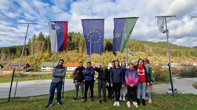 Na izmenjavi v Mislinji so učitelji iz španskega otoka Tenerife.