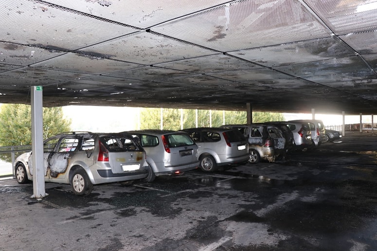 Požig vozil na območju PU Maribor