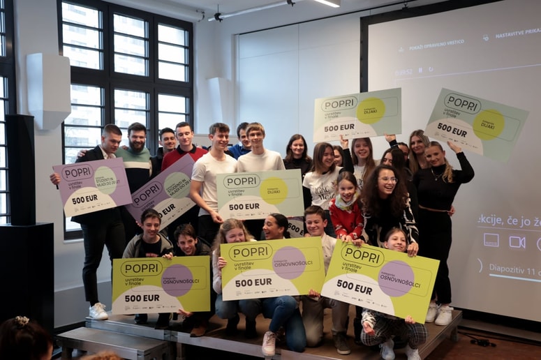 Izbor najboljših, ki so se uvrstili na nacionalno tekmovanje Popri. To bo četrtega aprila v Novi Gorici.