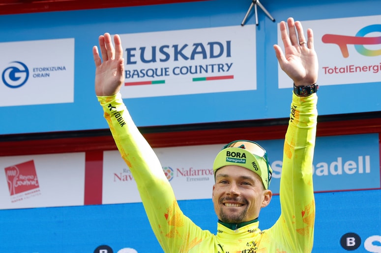 Glavna fotografija članka:Dirka po Baskiji: Prva Rogličeva zmaga v nemškem dresu