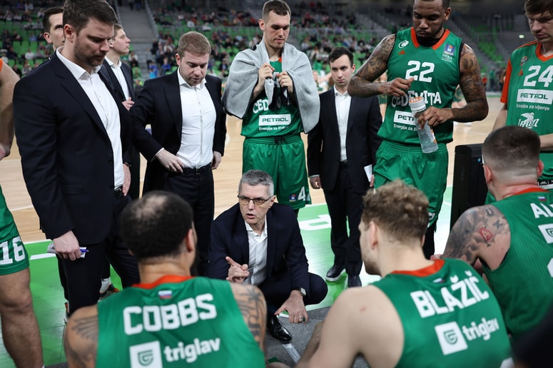Glavna fotografija članka:Cedevita Olimpija zmago oddaljena od 21. naslova državnega prvaka