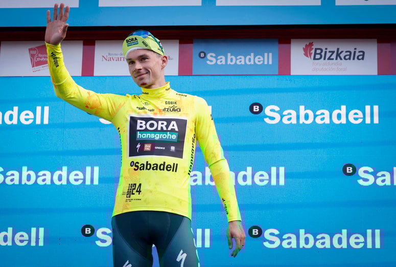 Primož Roglič je slavil že na včerajšnji etapi.