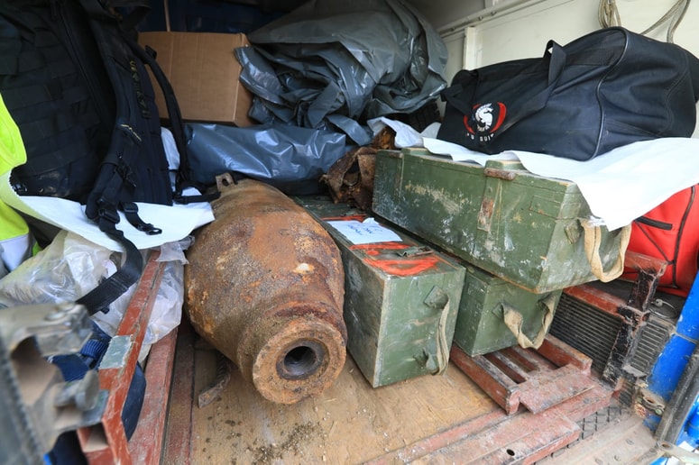 Glavna fotografija članka:(FOTO) Konec nevarnosti: V Mariboru so uspešno deaktivirali bombo iz druge svetovne vojne