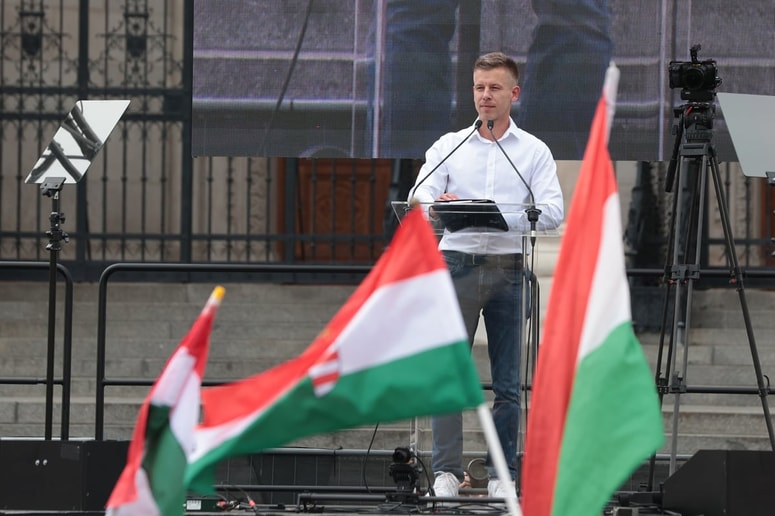 Peter Magyar je bil na evropskih volitvah izvoljen za evropskega poslanca.