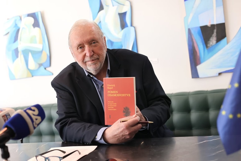 Dimitrij Rupel: "Kar počne Anže Logar, se mi zdi smiselno. Ob SDS lahko nastane neobremenjena sredinska stranka. Upam, da jim bo uspelo premagati predsodke, ki spremljajo t. i. desnico."