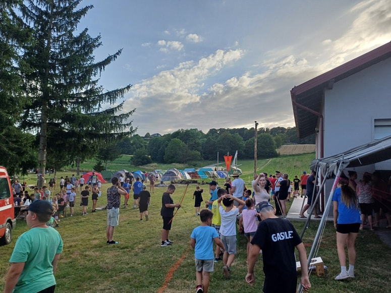 Dvanajsti tabor gasilske mladine v Lenartu 