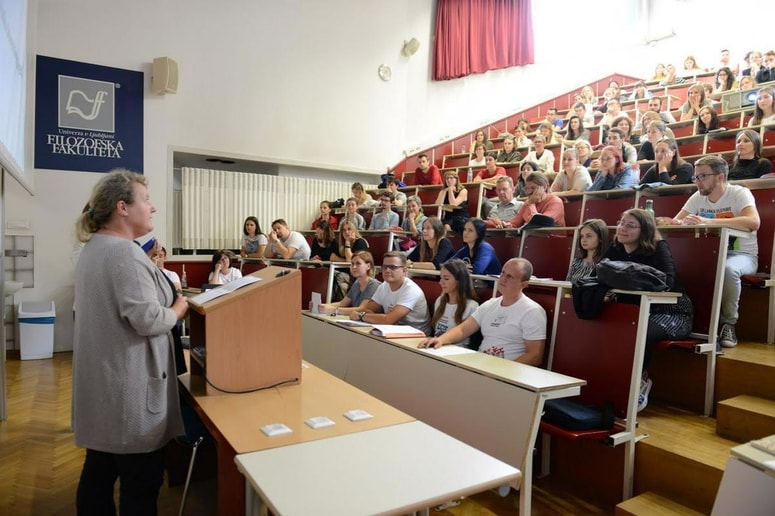 Na seminarju so predavalnice ljubljanske filozofske fakultete vedno polne. 