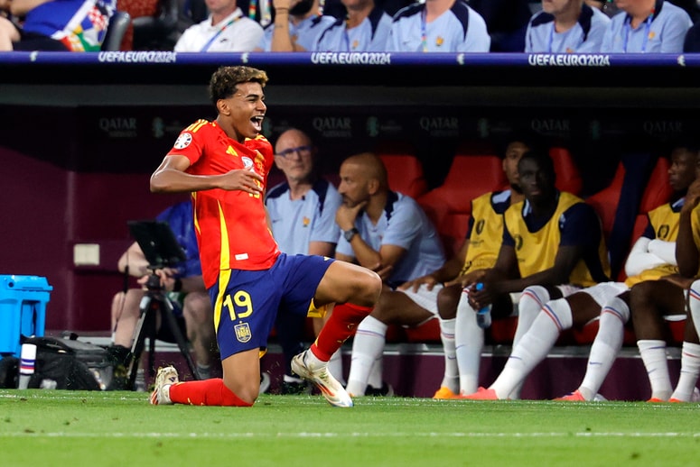 Lamine Yamal ima novi rekord: najmlajši strelec evropskih prvenstev.   