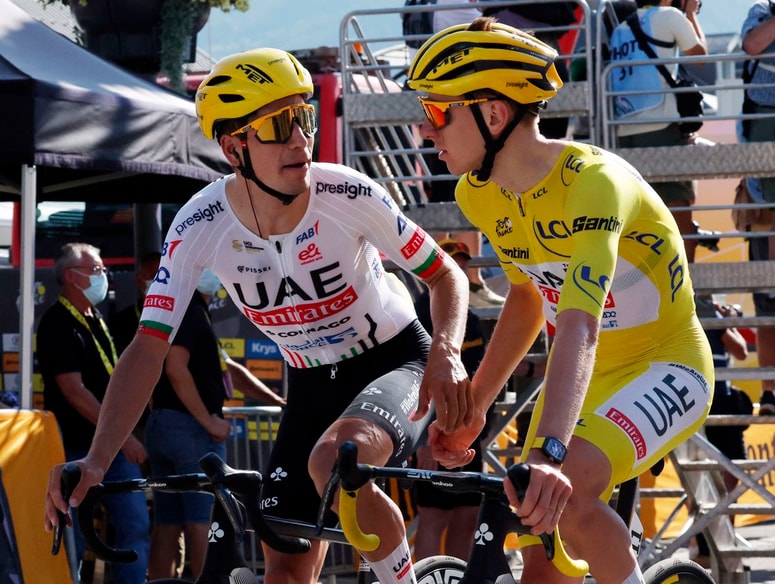 Glavna fotografija članka:Joao Almeida: Tadej je v življenjski formi, še sam ne morem verjeti, kako dober je