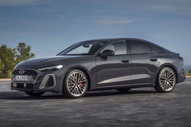 Limuzinski A5 ima zelo kratek zadnji del in spominja na štirivratni kupe. 