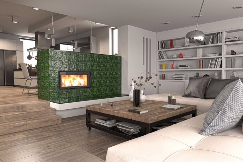 Pogled na plapolanje plamenov in prijetna toplota poskrbita za sprostitev po napornem dnevu.