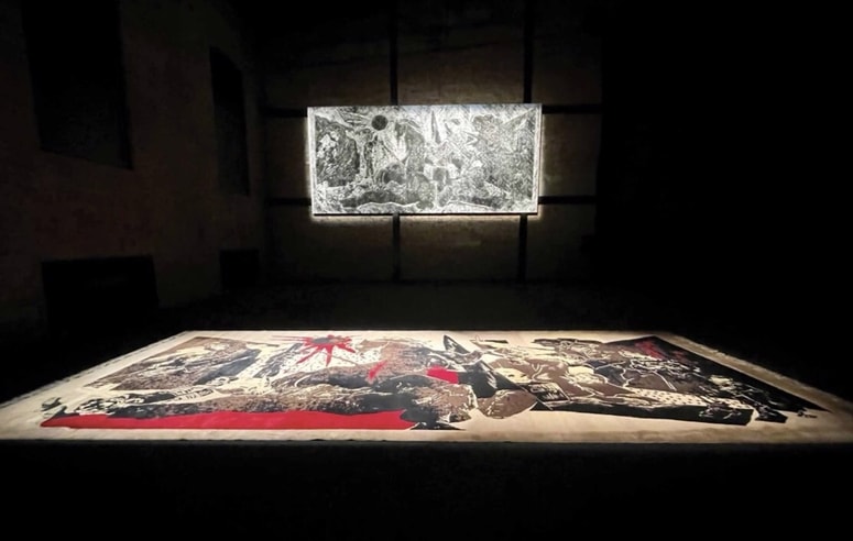 Ausstellung! Laibach Kunst: Unternehmen Barbarossa, perorisba in preproga, 2024