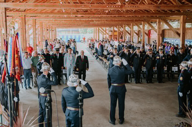 Praznovanje 150-letnice gasilstva v Lenartu je bilo veličastno. 