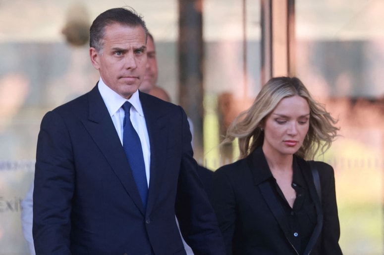 Hunter Biden z ženo Melisso