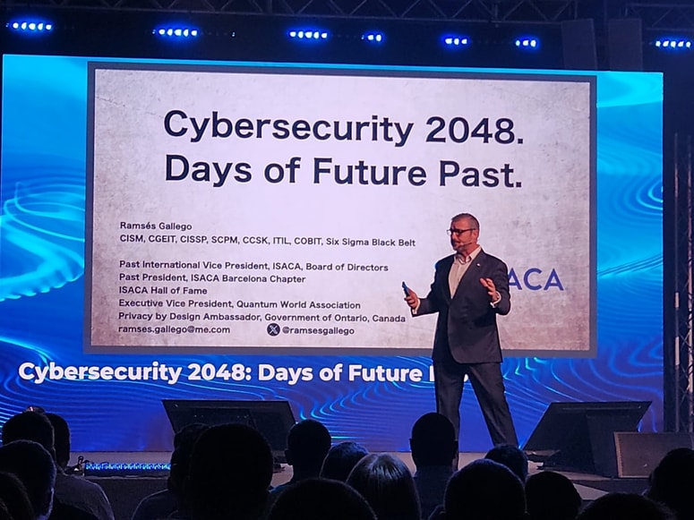 Ramses Gallego na konferenci RiSK 2024 