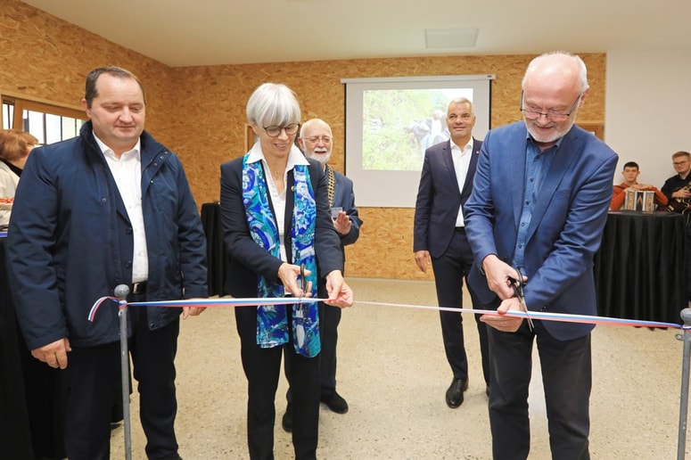 Boštjan Verhovšek, Rozvita Pfeifer, Saša Arsenovič in Anton Krajnc