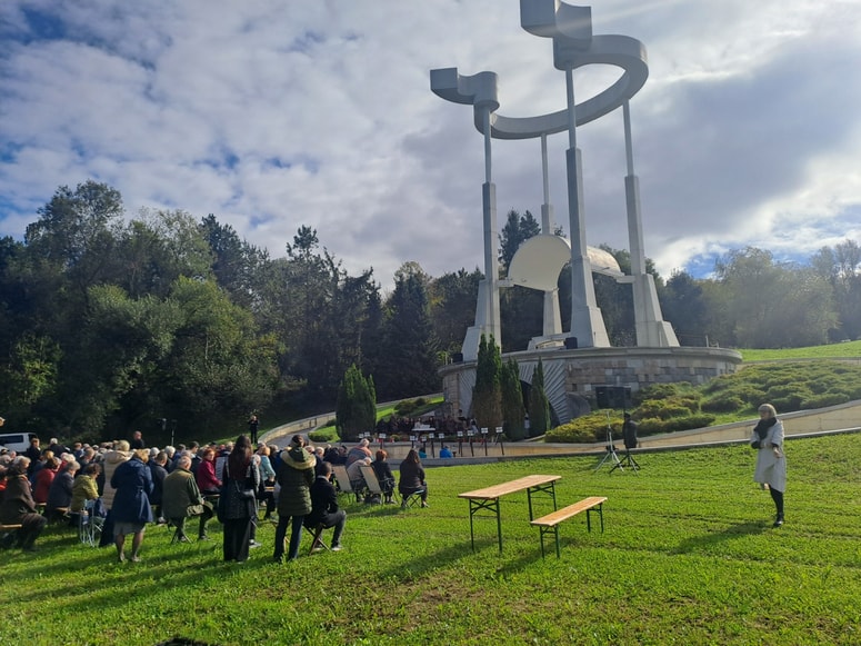 Slovesnost ob Spominskem parku Teharje 6. 10. 2024