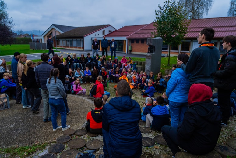 Kar 130 tabornikov se je družilo na četrti ediciji Taborniške štercarije.