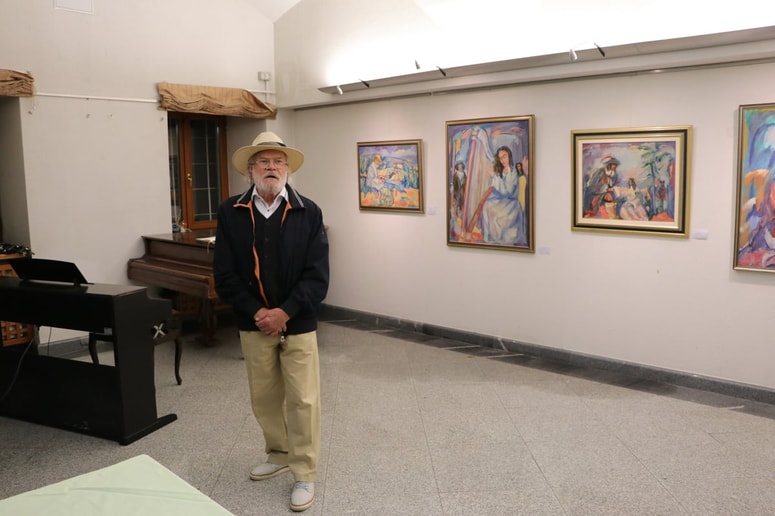 Konrad Krajnc razstavišče Lenart razstava slik 