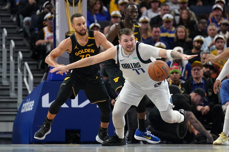 Luka Dončić in Stephen Curry