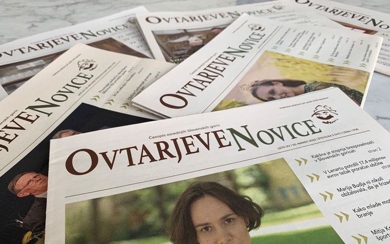 Ovtarjeve novice, naslovnice