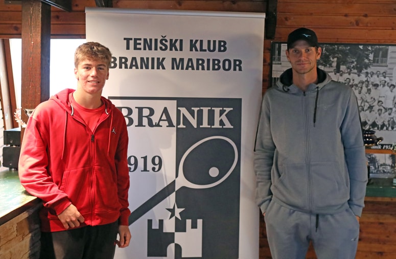 Mark Bečirovič Novak in Blaž Rola sta letos prišla pod isto streho. 